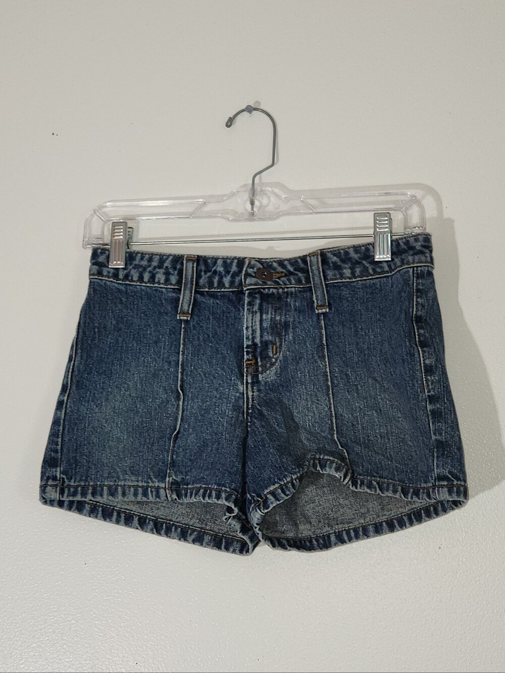 Women's LE I Classic High-Waist Denim Shorts - Dark Blue